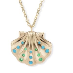 Brent Neale Look-alike Gold Plated Jewel Shell Pendant- New- Custom …
